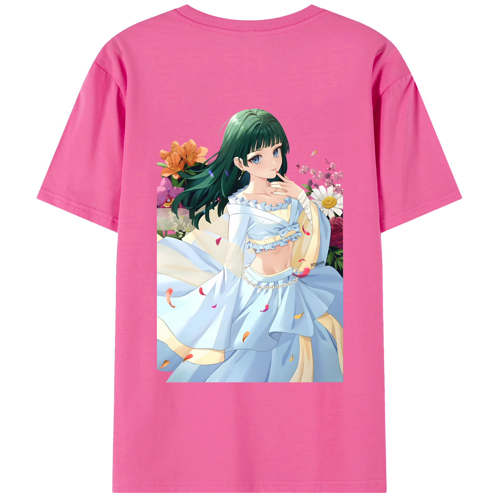 （画像用） 薬屋のひとりごと The Apothecary Diaries レディース半袖Tシャツ(バックプリント)